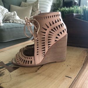 Jeffrey Campbell cutout wedges